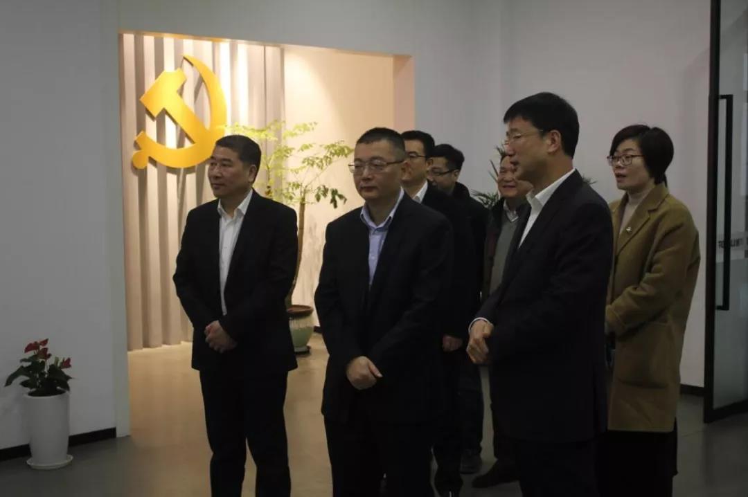 瑞安市委副书记、代市长秦肖来访8868体育官网首页入口